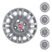 Set of 4 Fiat Uno Fire 2004-2007 13-Inch Wheel Covers with Logo 0