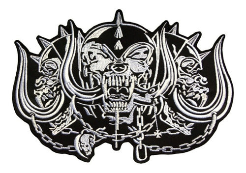 Parche Motorhead Inferno Grande Heavy Metal Rock Bordado 0