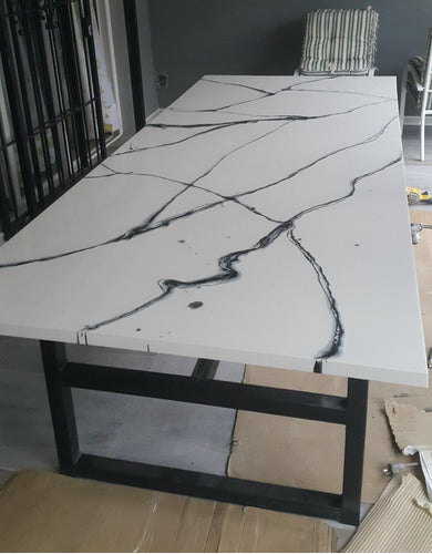 Porfluss Argentina Custom Liquid Porcelain Tables and Countertops 2