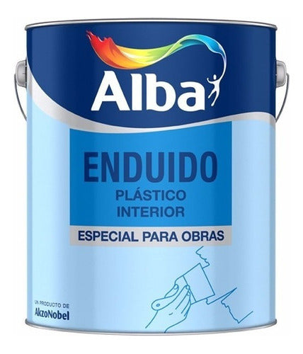 Enduido Plastico Alba Standard Interior 4lt/6.6k M M 0