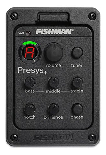 Sistema De Preamplificador Integrado Fishman Presys + 1