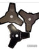 3 Blades for Professional Brush Cutters 3 Tips Lusqtoff 0