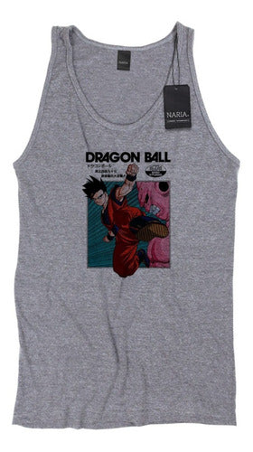 Naria Store Musculosa Hombre Dragon Ball Z Imagen Art Logo - Psdz11 2