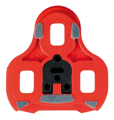 Taco Pedal Speed Look Keo Grip Vermelho Float Taquinho 9º 2