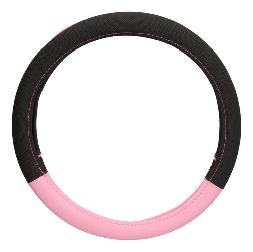 Cubrevolante (diam.38) Cool Line Negro/rosa 3