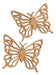 Pack 10 Mariposas Caladas De Fibrofacil  10cm - Decoración 0