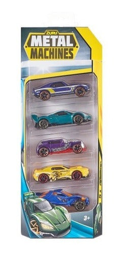 Metal Machines Pack of 5 Cars Series 2 6709 1