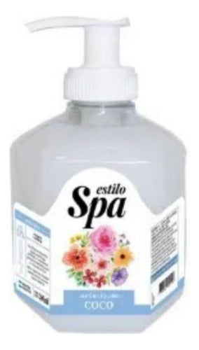 Estilo Spa Coconut Liquid Soap 300ml with Dispenser 0