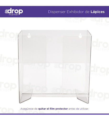 Dropmarket Transparent Pencil Organizer for Schools and Classrooms X1u 2