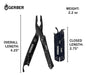 Gerber Gear Dime: Pocket Multitool with 12 Functions 1