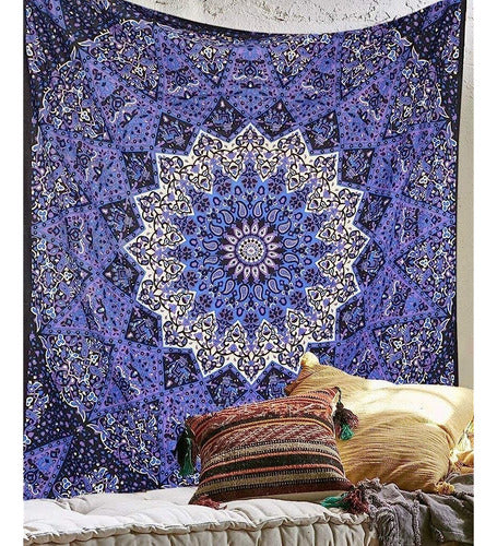 Artesanías Populares Tapicería Pared Colgante Hippie Mandala 1