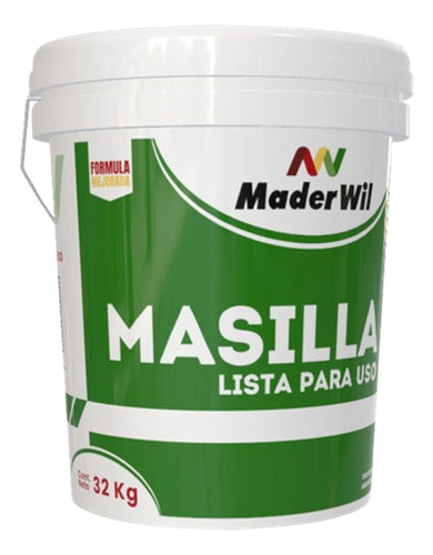 Masilla Maderwil Para Placa De Yeso 32kgs, Durlock - Knauf 0