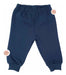 Pack of 2 Dark Blue Cotton Frizzed Baby Pants 1