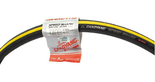 Chaoyang Clincher Road Tire 700 X 25 Fixie Yellow 1