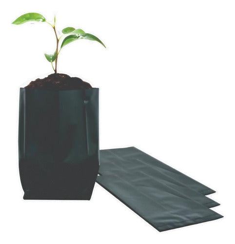 Polietileno Obelisco Black Nylon Pots 1.0 Liters - Nursery Agro Garden 0