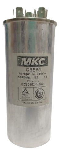 Capacitor 45 Uf 400v  Metalico Arranque 0