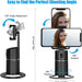 Sikvio Smart Face Tracking Phone Tripod Stand Desktop Phone Holder - Black 1