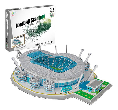 3D Puzzle Manchester City Stadium 117 Pieces 0