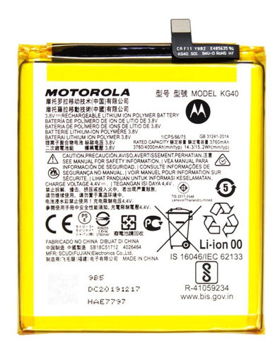 Motorola Battery Moto One Macro Original XT2016 KG40 KG-40 0