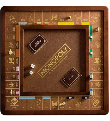 Juego De Mesa Monopoly En Madera, De Winning Solutions 0