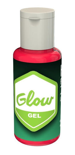 Glow Body Art Gel Fluo Glow Body Art Cabello Y Cuerpo 3