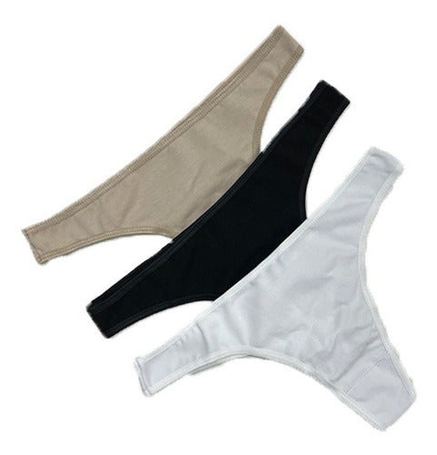 Pack of 3 Kimi 4001 Cotton Seamless Panties 0
