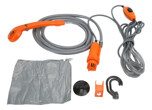 Adaptador De Carro Portátil Outdoor Camp 12v Para Chuveiro 2