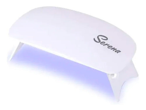 Serena UV LED 6W Nail Lamp for Semi-Permanent Polish and Gels 1
