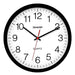 Sharp Wall Clock: Black, Silent, No Ticking, Quality 0