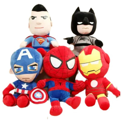 Costaimport Plush Toys Spiderman Batman Superman Ironman Captain America 0