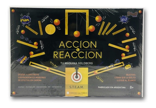 Juego Acción Y Reacción Maquina De Goldberg Sharif Express 0