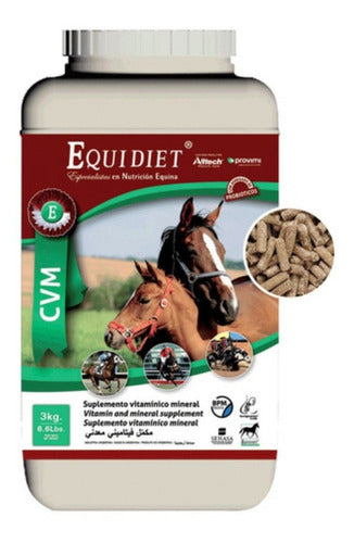 EQUIDIET CVM Vitamin and Mineral Supplement for Horses - 3kg 0