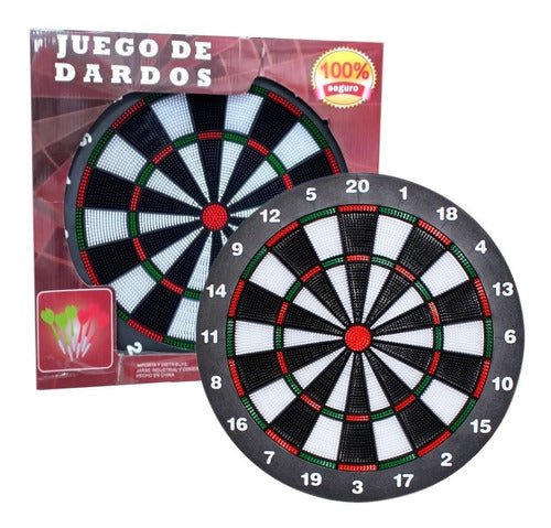 Darts Game for Target Shooting - Set of 6 Darts with Support Base 1