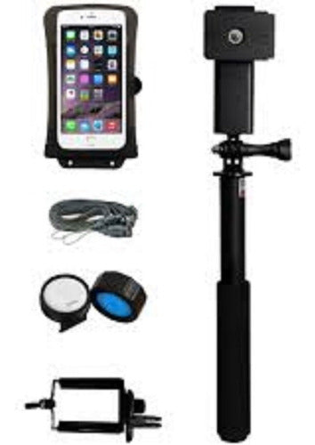 Dicapac Action Selfie Stick Set + Tripod + Bluetooth Armband Up to 10m 1