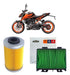 KTM Service Kit Air and Oil Filters for 250/390 Siamotos++ 0