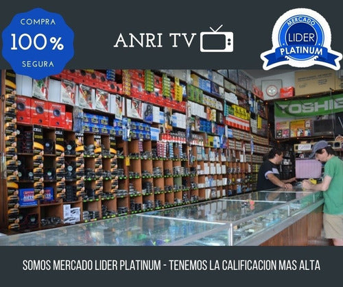 Cable Alimentacion Tipo 8 Interlock ( 10 Unidades).. Anri Tv 3