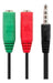 LUXAN Cable Splitter Auriculares/Microfono A Plug 3.5mm Celular 2