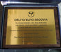 Placa Conmemorativa, Plaqueta, Grabado Incluido 1