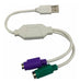 Adapter PS2 to USB Nexuspos Cable - White 0
