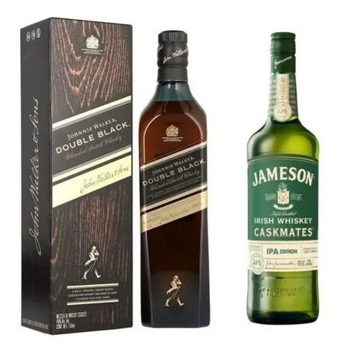 Whisky Jw Double Black 750ml + Jameson Caskmates Ipa 750ml 0