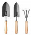 Mosfiata Garden Tool Set, 3-Piece Set 0