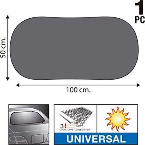 GSU Cortina Parasol Parabrisas Grande 100x50 Cm 1