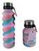 Cresko Silicone Foldable Sports Bottle with Screw Cap 500 Ml 2