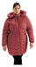 Women's Plus Size Long Jacket Hooded Warm Waterproof 33