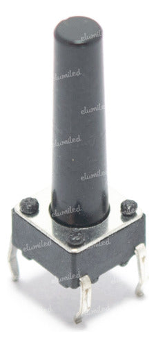 ELUMILED Pulsador Tact Switch 6x6x17 Mm (TS066) 0