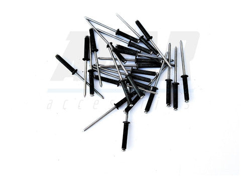 Akar Accesorios Black Speed Rivets 3.5 X 14 Pop 100 U 0