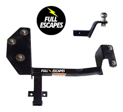 Full Escapes Tow Hitch for Fiat Uno Novo with Coupler 1