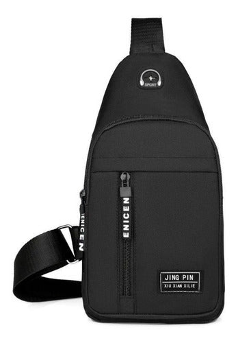 Sporty Unisex Crossbody Waist Travel Bag 1