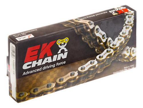 EK Chain Cadena Transmision Japon 525sroz2-124 O-ring Negra W/mlj 1