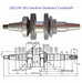 Gamma Cigueñal Conico Motor 13hp 15hp Niwa Sensei Gx390 Gx420 1